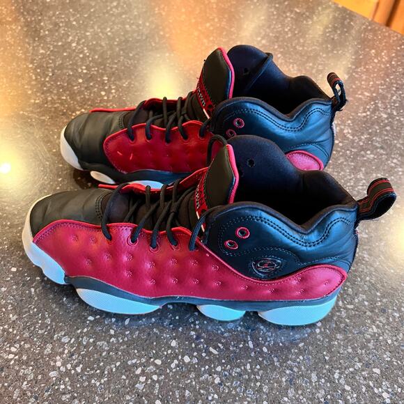 team jordan shoes red